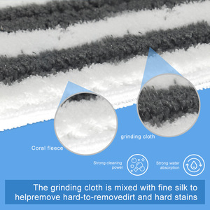 Paños de microfibra rectangulares para pulir, compatibles con los limpiadores a vapor <span class=keywords><strong>Karcher</strong></span> SC1, SC2, SC3 y SC4. - Product Image 3