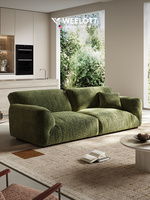 Nouvel ensemble de housses de canapé modulable WEELOTT en velours chenille 2025, anti-griffures, amovible, lavable, avec rembourrage en éponge pour salon