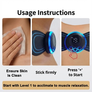 Mini masajeador de cuello eléctrico portátil, <span class=keywords><strong>almohadillas</strong></span> <span class=keywords><strong>cervicales</strong></span> para aliviar la presión de todo el cuerpo - Product Image 5