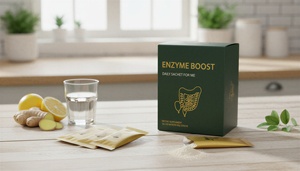 Enzyme Boost Daily Sachet Instant Powder Digestive Health Support Natural <b>Herbal</b> <b>Supplement</b> for All - Product Image 2