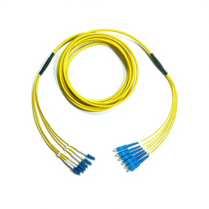 Cavo Patch in Fibra Ottica Monomodale Giallo PVC a 6 Core con Connettore LCFCSTSC per Uso Interno - Product Image 5