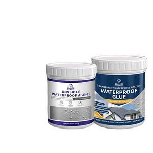 Transparent Waterproof Glue Liquid for Roof Toilet Civil/Industrial Buildings-Long-Lasting <b>Sealing</b> Moisture-Proof - Product Image 1