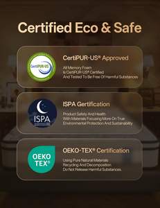 Colchón Ortopédico de Alta Calidad con Resortes Ensacados Híbridos Modernos, Espuma Viscoelástica con Gel Refrigerante y Látex para Hogar y <span class=keywords><strong>Hospital</strong></span>, Personalizable - Product Image 4