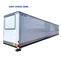 Caisse de camion frigorifique 4x2 6x4 15CBM 20CBM avec unité de transport intégrée