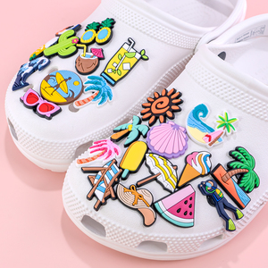 Populares adornos de PVC personalizados para zuecos con temática del Mar Báltico, dijes de dibujos animados DIY para decoración de calzado, regalos y souvenirs divertidos - Product Image 2