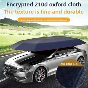 NatureGo - Toldo Plegable de Fibra de Vidrio para Automóvil de 4.5 m, Garaje Móvil, Cubierta de Protección UV para Vehículos - Product Image 2