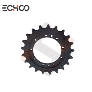 Piñones aptos para <span class=keywords><strong>EX18</strong></span> EX22 EX25 EX30 EX33 EX35 EX40 Mini Excavator Undercarriage Frame - Product Image 3