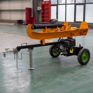 Forestry Machinery 6.5 8 Hydraulic Log <b>Splitting</b> Wood Processor <b>Machine</b> - Product Image 3