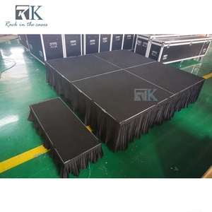 Plate-forme portable en gros facile à installer les étapes de contremarche pliantes carrées - Product Image 1