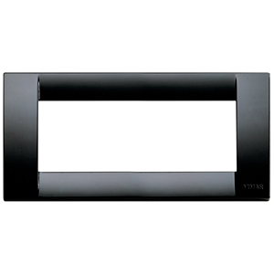 Vitar Black <b>Wall</b> <b>Plate</b> 17 In Length For Switches - Product Image 1