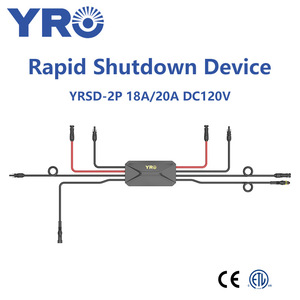 Caja de Control YRO RSD 18A 20A 120V, Unidad de Desconexión Rápida Solar, Interruptor de Seguridad contra Incendios, Sistemas de Monitoreo - Product Image 2