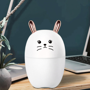 एंटी-ड्राई बर्न अल्ट्रासोनिक मिनी ह्यूमिडिफायर एरोमाथेरेपी डिफ्यूज़र प्लास्टिक सामग्री आरजीबी एलईडी नाइट लाइट यूएसबी प्लग 1 वर्ष ह्यूमिडाइरेट - Product Image 5