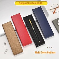Boîte d'emballage personnalisée UV écologique de haute qualité pour stylo-plume et crayon, fabriquée en Chine, élégante boîte cadeau promotionnelle
