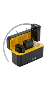 ไมโครโฟนไร้สาย SX12 สำหรับ Android - ไมโครโฟนแบบหนีบปกเสื้อแบบพกพา 2 ตัว พร้อมระบบตัดเสียงรบกวน |   ไมโครโฟนไร้สายแบบหนีบปกเสื้อ - Product Image 2