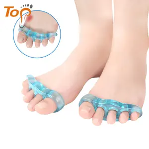 Straightener Hallux Valgus Corrector Bunion Protector Silicone Five Hole Toe Separator