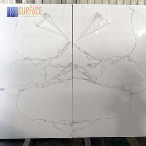 Encimeras <span class=keywords><strong>de</strong></span> Cuarzo Blanco Artificial con Vetas Grises, Tamaño Jumbo, Aspecto <span class=keywords><strong>de</strong></span> Mármol, a Precio Accesible - Product Image 2