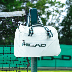 กระเป๋าเทนนิส Head haide Pro x wimbledon สีขาวสีเขียวรุ่นลิมิเต็ดอิดิชั่นดีโจควอริกกระเป๋าไม้ถือทำจากจีน - Product Image 3