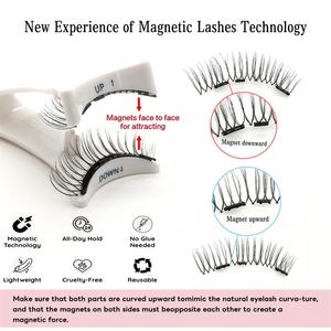 ריסים מגנטיים טכנולוגיה חדשה 2026, מארז ריסים מגנטי לנסיעות וחגים עם אפליקטור וערכת ריסים מגנטיים - Product Image 2