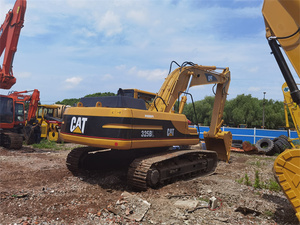 Excavadora sobre orugas Caterpillar 325BL 325 usada de alta calidad de 25 toneladas Original de Japón con bomba como componente central - Product Image 2