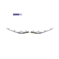 HAILED ABS Voiture Pare-chocs Avant Garniture Moulage Chrome Pour Mercedes Benz Classe C Amg W205 2058858602 2058858702 2019 2020 2021