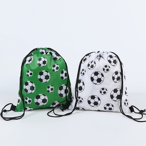 Mochila con Cordón con Diseño de Fútbol, <span class=keywords><strong>Bolsas</strong></span> de Regalo para Fiestas de Fútbol, <span class=keywords><strong>Bolsas</strong></span> de Regalo para Cumpleaños, <span class=keywords><strong>Bolsas</strong></span> para Guardar Dulces, Regalo para Equipos Deportivos - Product Image 2
