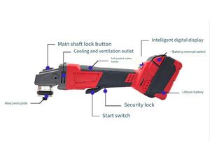 Lớn Bán Combo Kit Không Dây Máy Khoan Và Tay Cờ Lê Hộ Gia Đình Công Cụ Thiết Lập Trong Trường Hợp Khó Khăn Cho Sửa Chữa Nhiều Phong Cách - Product Image 5