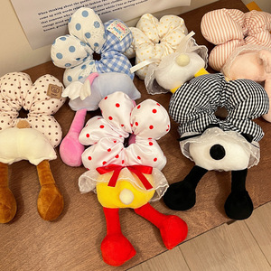 Grazioso Elastico per Capelli Mickey <span class=keywords><strong>Mouse</strong></span>, Stile Europeo e Americano per Donne e Bambini, in Poliestere 17cm Personalizzabile - Product Image 2