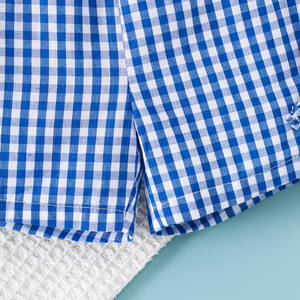 Traje infantil Día DE LA Independencia Impreso Niñas <span class=keywords><strong>Camiseta</strong></span> de manga corta Pantalones cortos 2 Conjuntos Conjunto de ropa de bebé de moda - Product Image 4