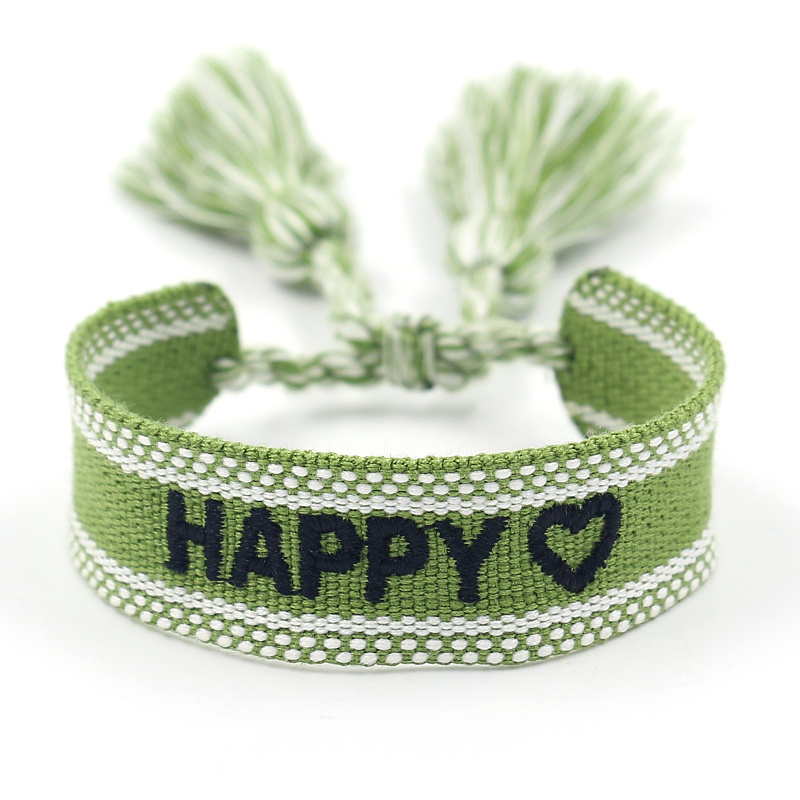 สีเขียว- มีความสุข