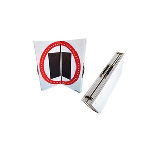 Portable Traffic Guidance Led Display Foldable Handheld Aluminum Frame Ip65 Rechargeable <b>Battery</b> <b>Operated</b> For Road Inspection - Product Image 1