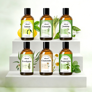 Aceite Esencial <span class=keywords><strong>de</strong></span> <span class=keywords><strong>Eucalipto</strong></span>, Limón, Jazmín y Menta, 100% Puro, Natural y Orgánico, Precio al por Mayor - Product Image 1