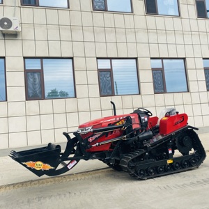 Tractor sobre orugas 50HP 60HP con cubo y excavadoras/25hp 35HP Mini tractores sobre orugas pequeños utilizados para <span class=keywords><strong>campo</strong></span> de arroz y <span class=keywords><strong>campo</strong></span> seco - Product Image 4