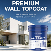 Peinture acrylique transparente à base d'eau pour pierre de granit, haute brillance, résistante aux taches, imperméable, revêtement liquide pour intérieur/extérieur