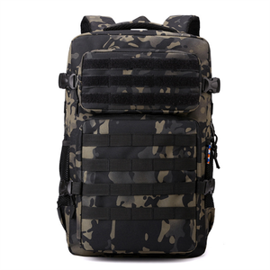 Sac à dos tactique 40L imperméable MOLLE, sac d'assaut pour sports de plein air et gym, sac de randonnée avec compartiment pour ordinateur portable - Product Image 4