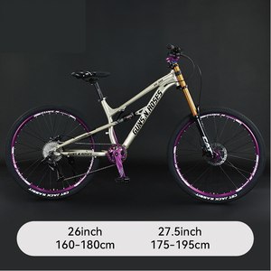 A08 Bicicletta da Montagna in Lega di Alluminio da 27,5 Pollici ad Alta Configurazione con 9/10 Velocità e Freni a Disco - Product Image 6