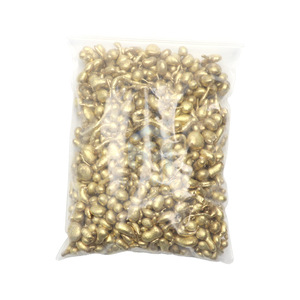 Crimp End Beads Gold Plated Jewelry Findings For Handmade Silver Gold Jewelry Making Casting Mold Pulling <b>Wire</b> <b>Craft</b> Supplies - Product Image 1