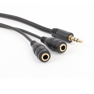 Cable Divisor de Auriculares Lingable, Conector de Audio de 3.5mm Macho a Doble Hembra, Cable de Extensión AUX 1 a <span class=keywords><strong>2</strong></span>, Adaptador en Y - Product Image 3