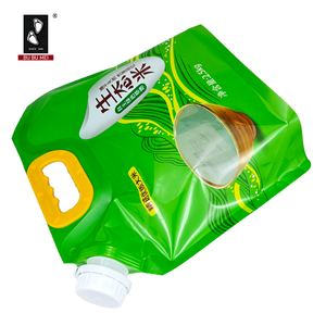 Nuevo 2025 personalizado duradero pico superior bolsa de pico bolsa de plástico bolsa de embalaje de pie con asa - Product Image 4