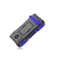 Banco de Energía Solar Portátil de Manivela, 10000mAh, Linterna LED, Brújula Impermeable, Protección de Seguridad para Emergencias al Aire Libre