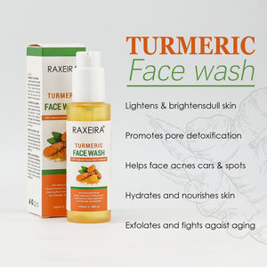 Limpiador Facial de Belleza con Cúrcuma, Productos para el Cuidado de la Piel que Aclaran las Manchas Oscuras, Limpiador Facial e Hidratante, Lavado Facial - Product Image 2