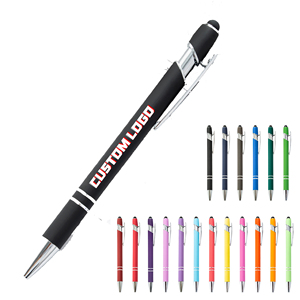 Click Aluminum Ballpoint <b>Pen</b> With <b>Touch</b> <b>Screen</b> Smooth Writing and <b>Screen</b> Compatibility - Product Image 1