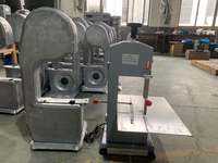 Nouvelle machine à découper la viande électrique commerciale HONG DING, scie à os, acier inoxydable, haute efficacité, pour boucheries, restaurants, charcuteries