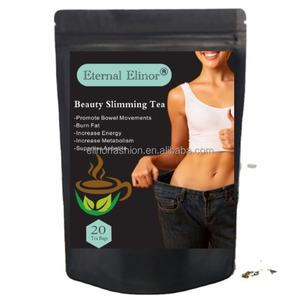 Té de desintoxicación orgánico de etiqueta privada Venta caliente Elinor eterno para abdomen plano y reducción de grasa en el brazo Vitaminas incluidas - Product Image 1