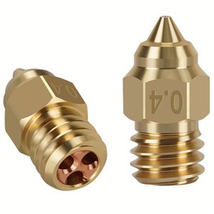 Buse d'imprimante 3D SE6 en laiton CHT de haute qualité, buse triple orifice, compatible avec les modèles CR-6 SE, Ender3 et <span class=keywords><strong>Ender5</strong></span> - Product Image 1