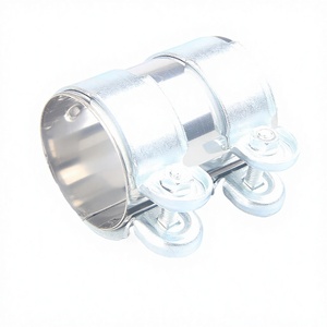 Collier de serrage pour tuyau d'échappement en acier inoxydable, 65x95mm, ajustement universel pour Volkswagen Audi - Product Image 5