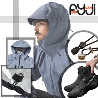 Fermoirs à cordon métalliques à 2 trous, bloque-cordon, embout de corde élastique, sans nickel, taille personnalisée, marque FYJ, pour sacs et manteaux pour femmes