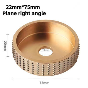 New 22*75mm Burr Mài bánh xe cứng Máy bay Cạnh hồ quang chế biến gỗ đánh bóng nhựa thúc đẩy đĩa Góc Mài công cụ điện - Product Image 2