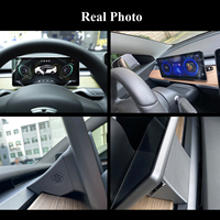 Salpicadero de coche con pantalla táctil de 10,3 pulgadas para Modelo 3/Y Panel de instrumentos compatible con Carplay/Android Auto/Mirrorlink/navegación Gps
