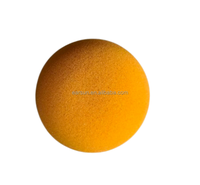 La mousse de micro floquée de forme ronde Offre Spéciale couvre le pare-brise de style pour les microphones portatifs omnidirectionnels sans fil