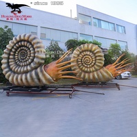 Modèle de baleine réaliste en résine et métal, animal marin artificiel, créature océanique simulée, pour exposition muséale, décoration d'aquarium, maison de jeu